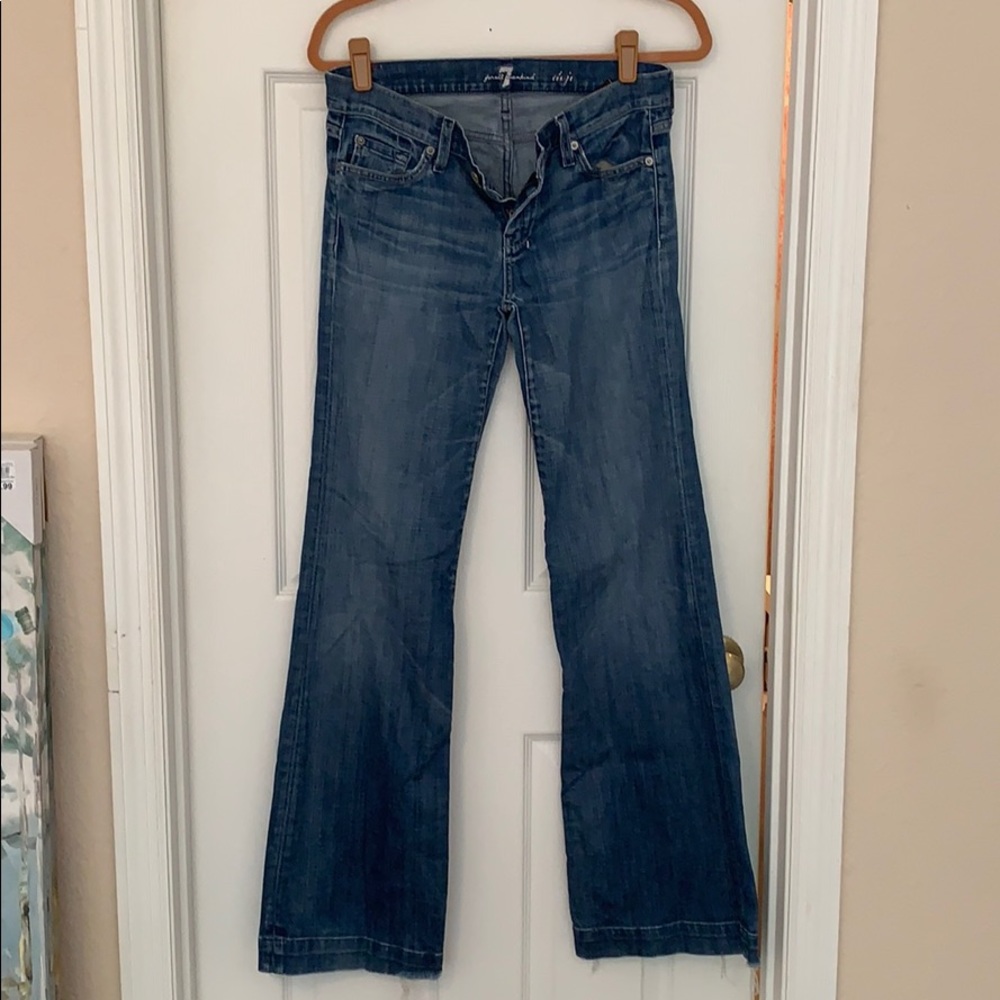 Flared jeans